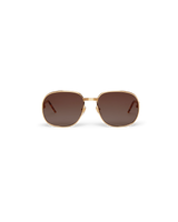 Gold & Brown The Vermont Sunglasses