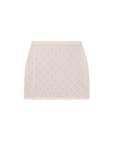 Crystal Monogram Knit Mini Skirt | Casablanca Paris Crystal Monogram Knit Mini Skirt | Casablanca Paris