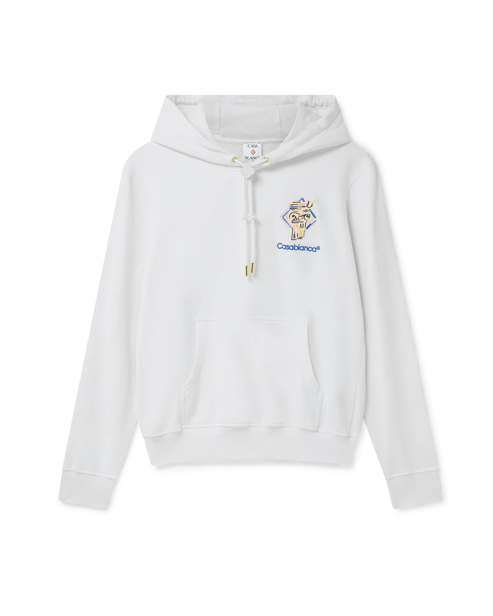 Diamond Column Hooded Sweatshirt