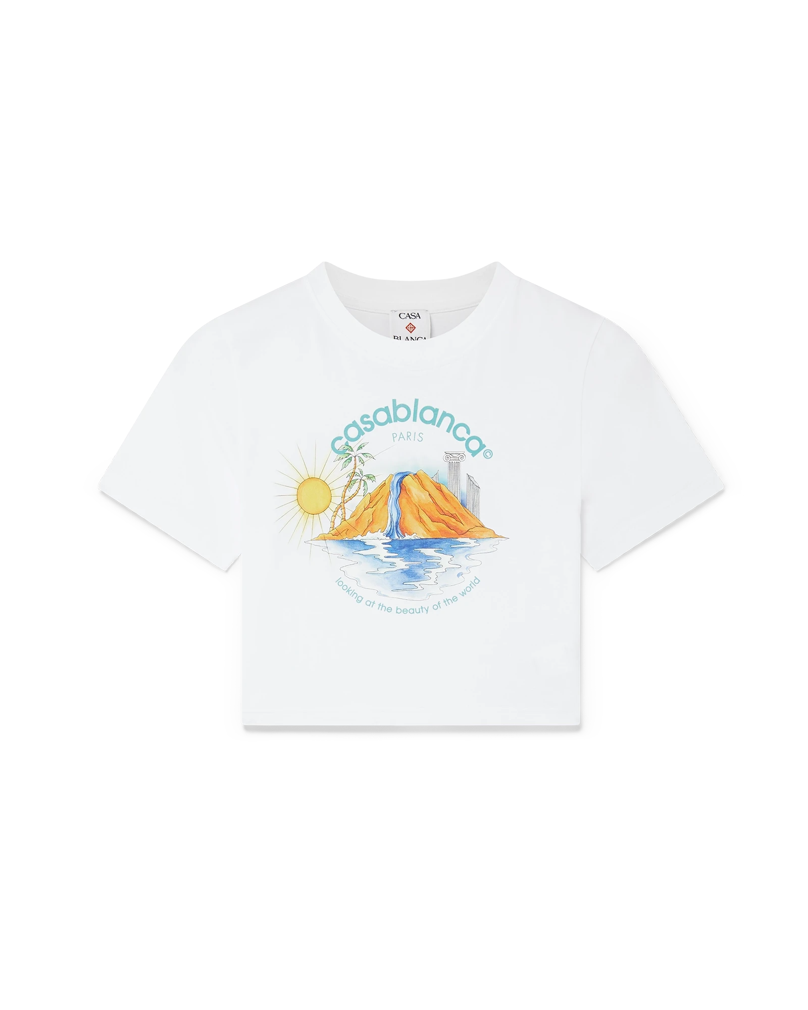 Oasis Cropped Short Sleeve T-Shirt
