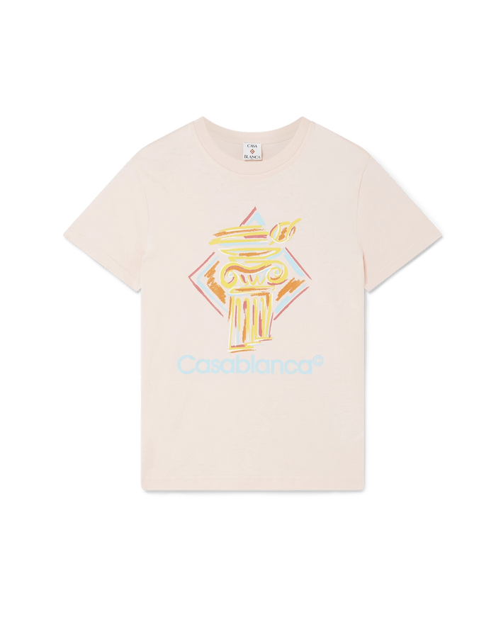 Diamond Column T-Shirt | Casablanca Paris Diamond Column T-Shirt | Casablanca Paris