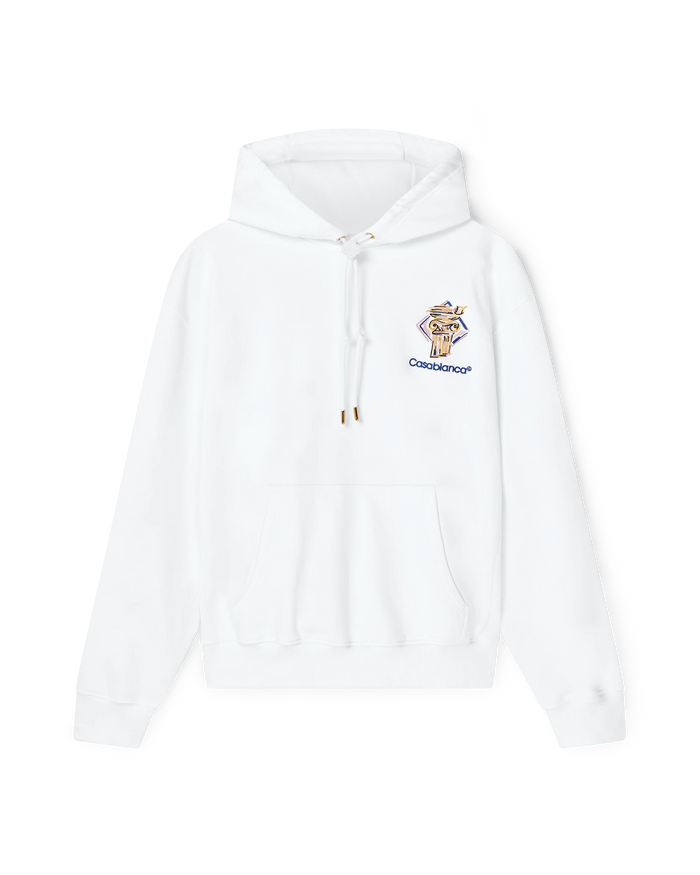 Diamond Column Hooded Sweatshirt