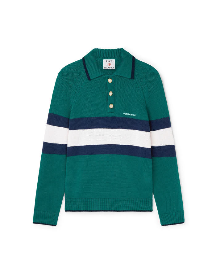 Colourblock Polo Shirt