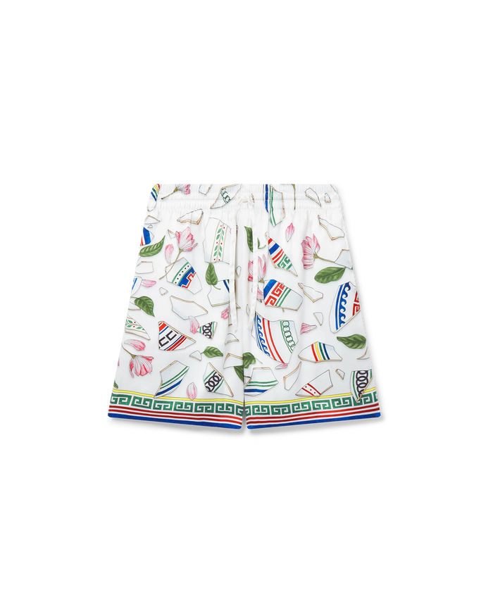 Le Vase Brise Silk Shorts