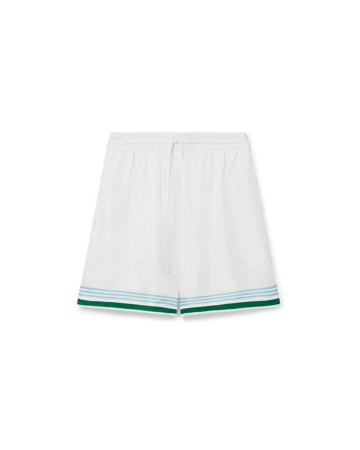 Metaphysical Tennis Icon Silk Shorts