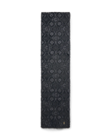 Fluffy Monogram Mohair Scarf