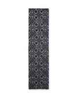 Fluffy Monogram Mohair Scarf