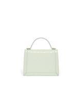 Mint Monogram Embossed Mini Jeanne Bag