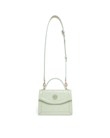 Mint Monogram Embossed Mini Jeanne Bag