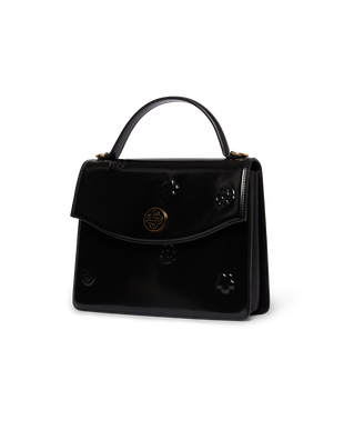 Black Emblems Jeanne Bag