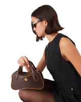 Brown Micro Bowling Bag