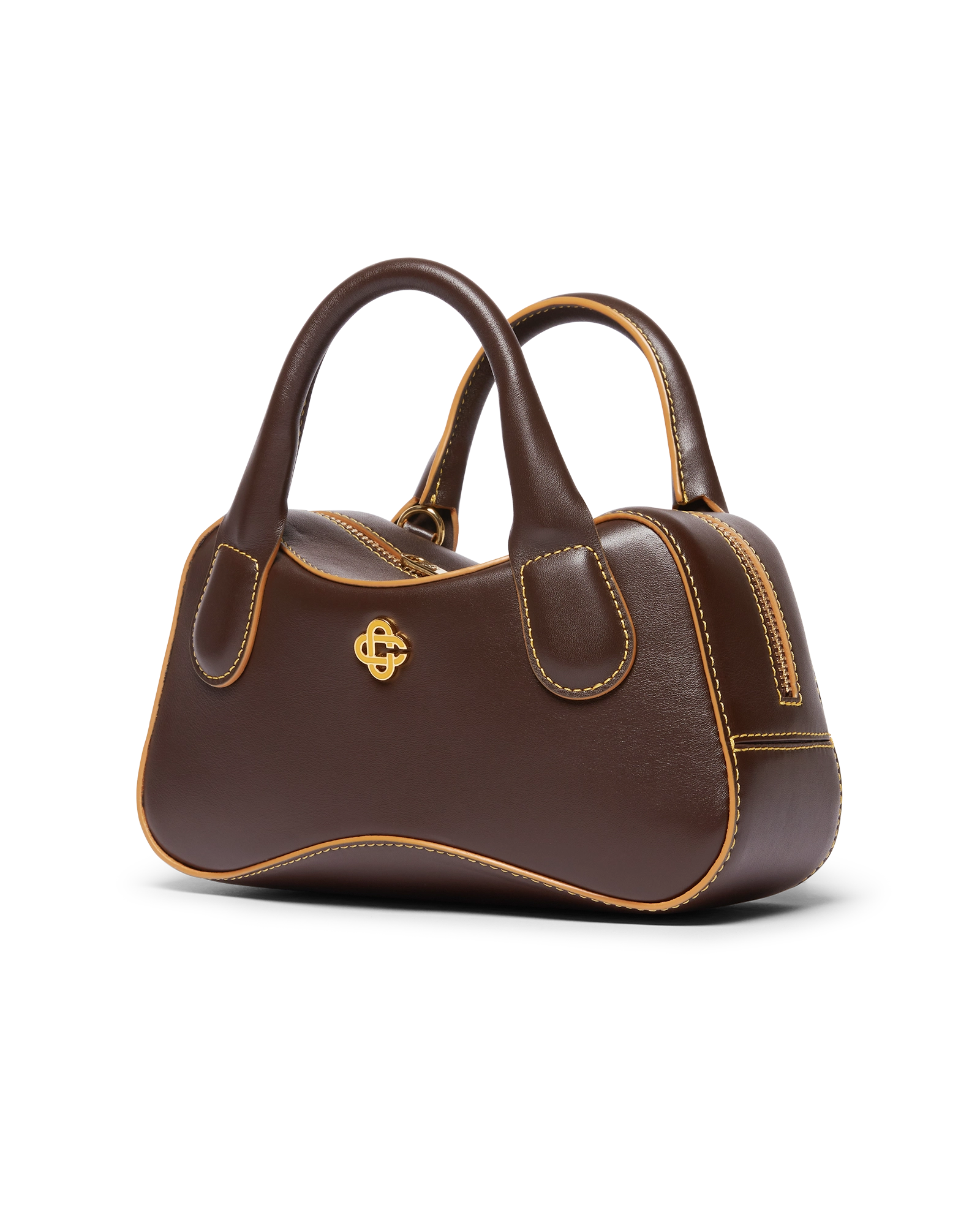 Brown Micro Bowling Bag