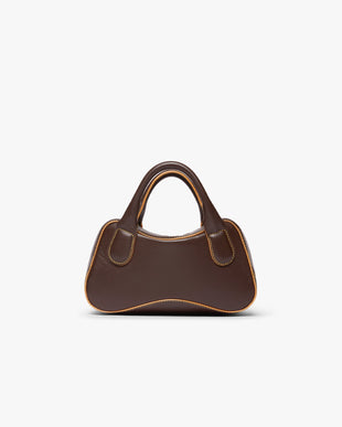 Brown Micro Bowling Bag