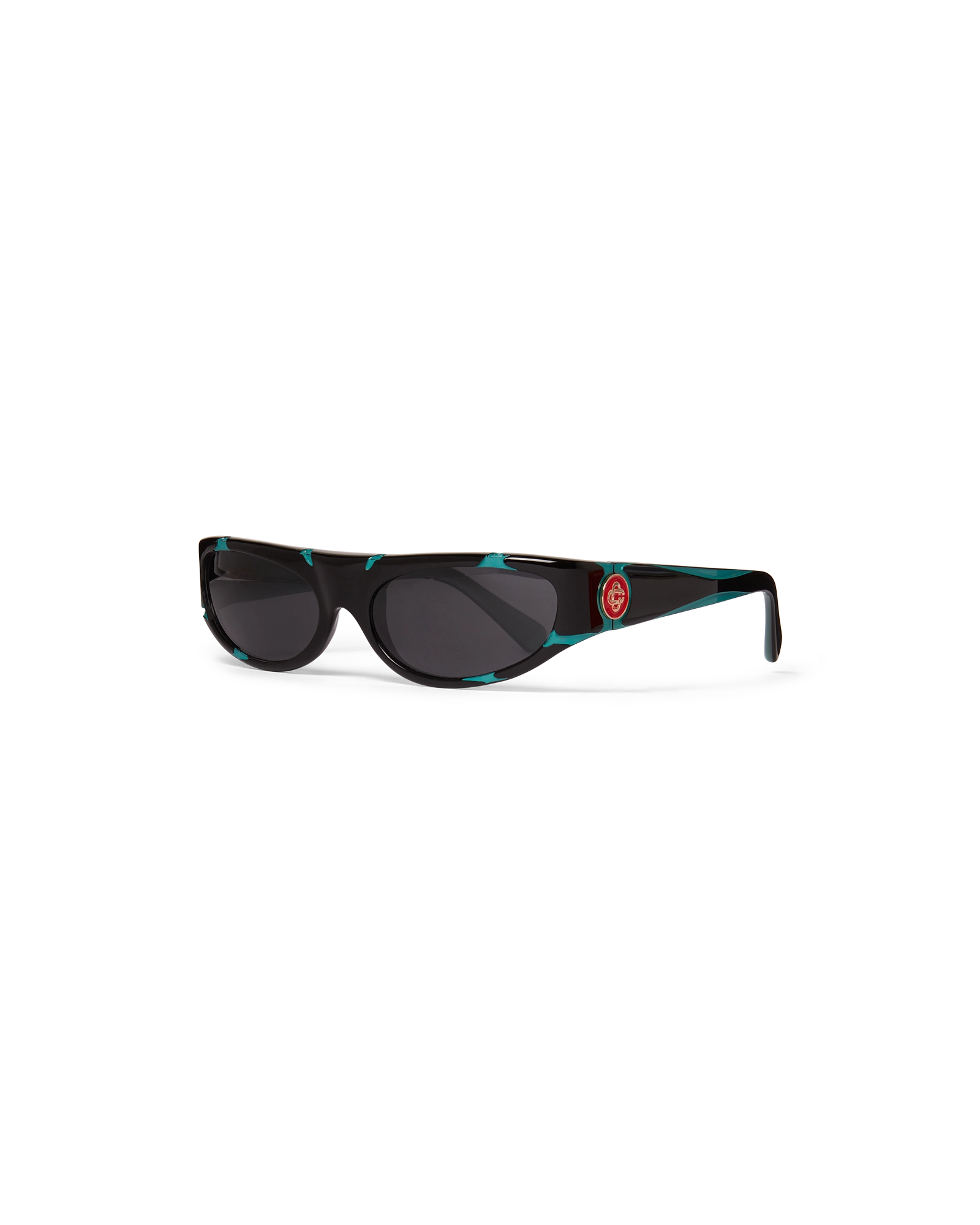 Black & Mint Sport Sunglasses