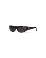 Black & Mint Sport Sunglasses