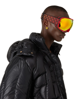 Red & Orange Gradient Ski Goggles