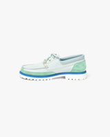Men's Mint Leather Boat Shoes