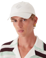 Silver Logo Patch Cap