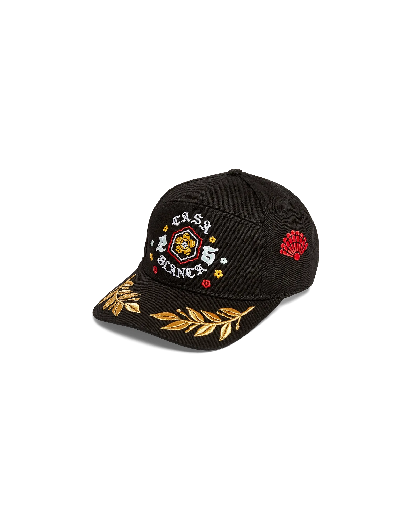 Emblem Laurel Embroidered Cap