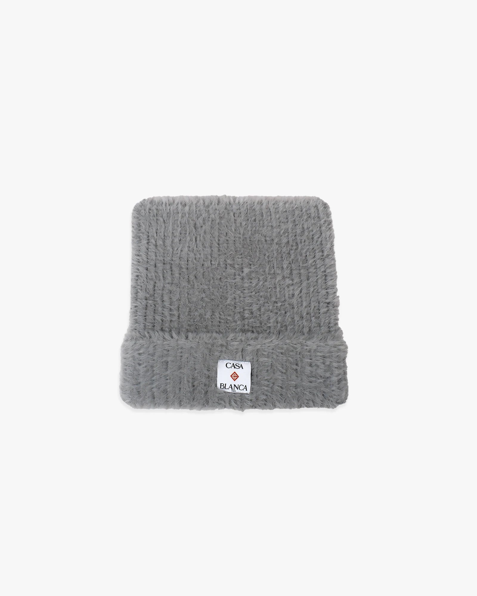 Fluffy Square Beanie