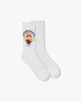 Chaussettes blanches mi-mollet Eveil Ancestral