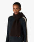 Brown Classic Wool Scarf