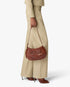 Brown Slim Biker Bag