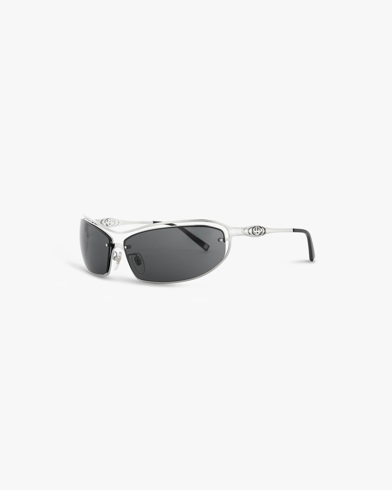 Black Spiral Sunglasses