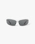 Black Spiral Sunglasses