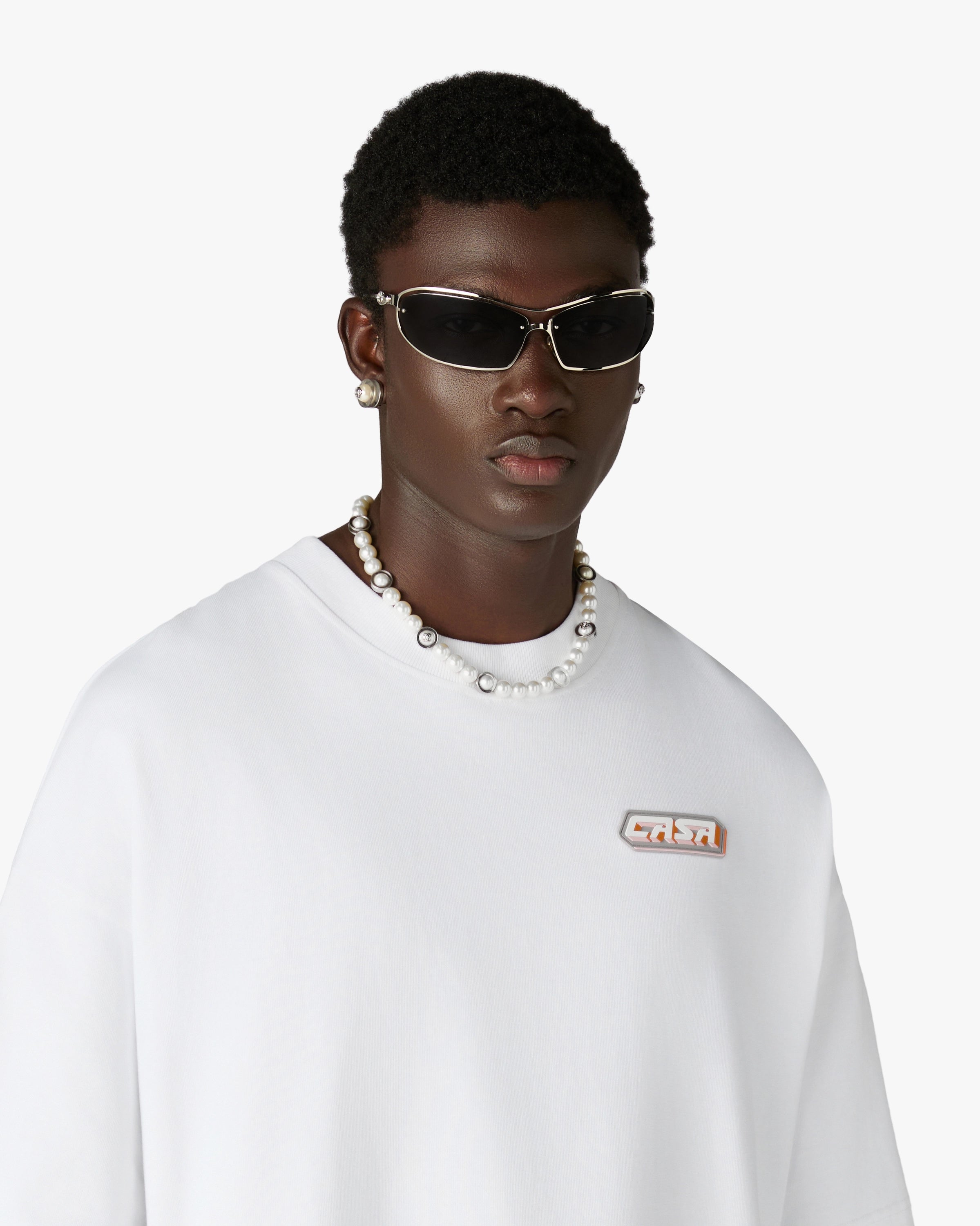 Black Spiral Sunglasses