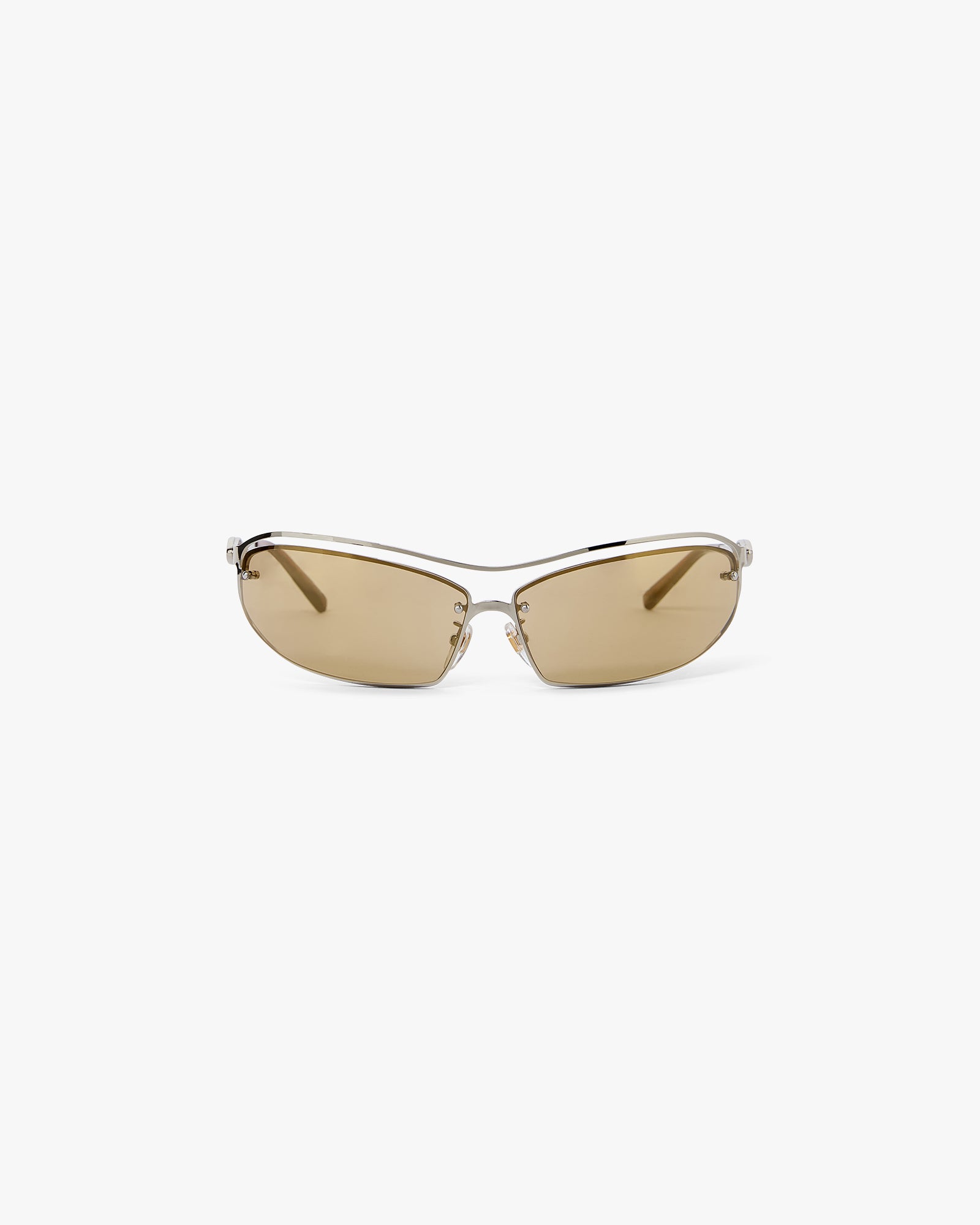 Brown Spiral Sunglasses