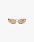 Brown Spiral Sunglasses