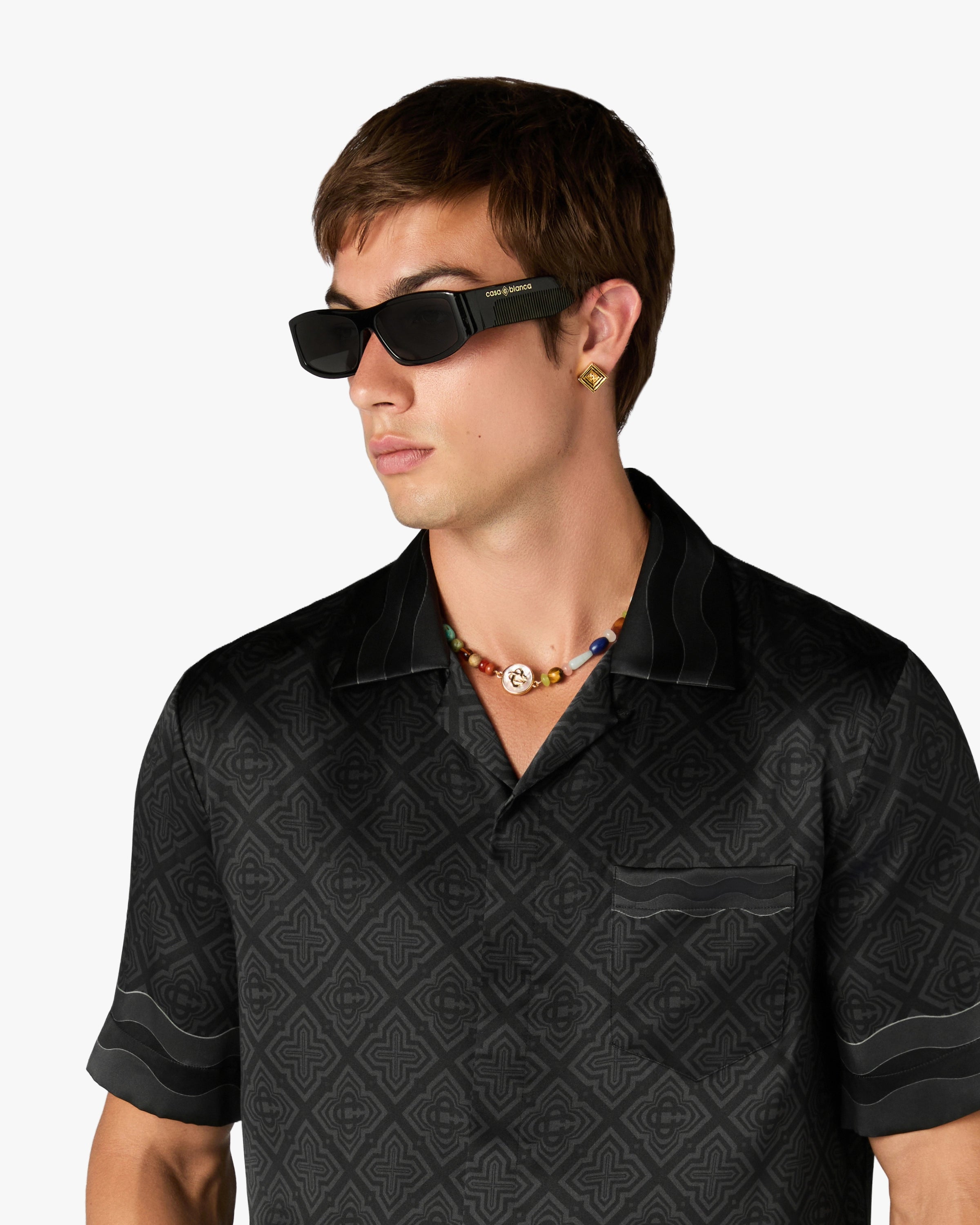 Black Streamline Sunglasses