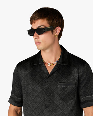 Black Streamline Sunglasses