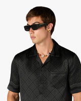 Black Streamline Sunglasses