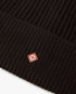 Brown Classic Ribbed Knit Beanie