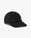Casquette noire à rivet à logo superposé