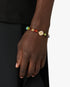 Multi-Colour Organic Stone Beaded Bracelet