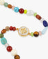 Multi-Colour Organic Stone Beaded Necklace