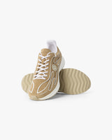 Sneakers pour homme en daim beige Stade