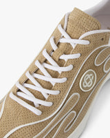 Sneakers pour homme en daim beige Stade