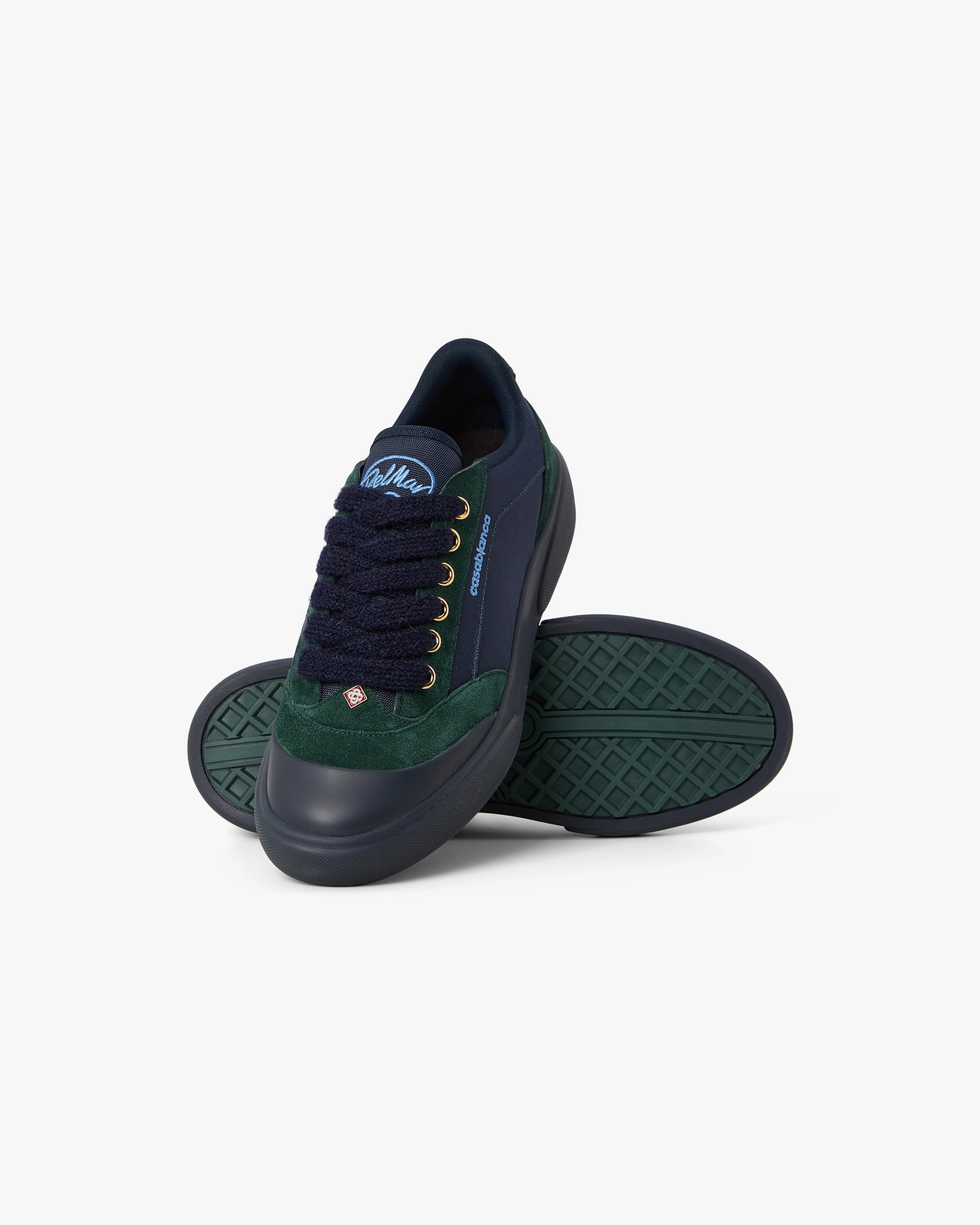 Men's Blue & Green Del Mar Sneaker