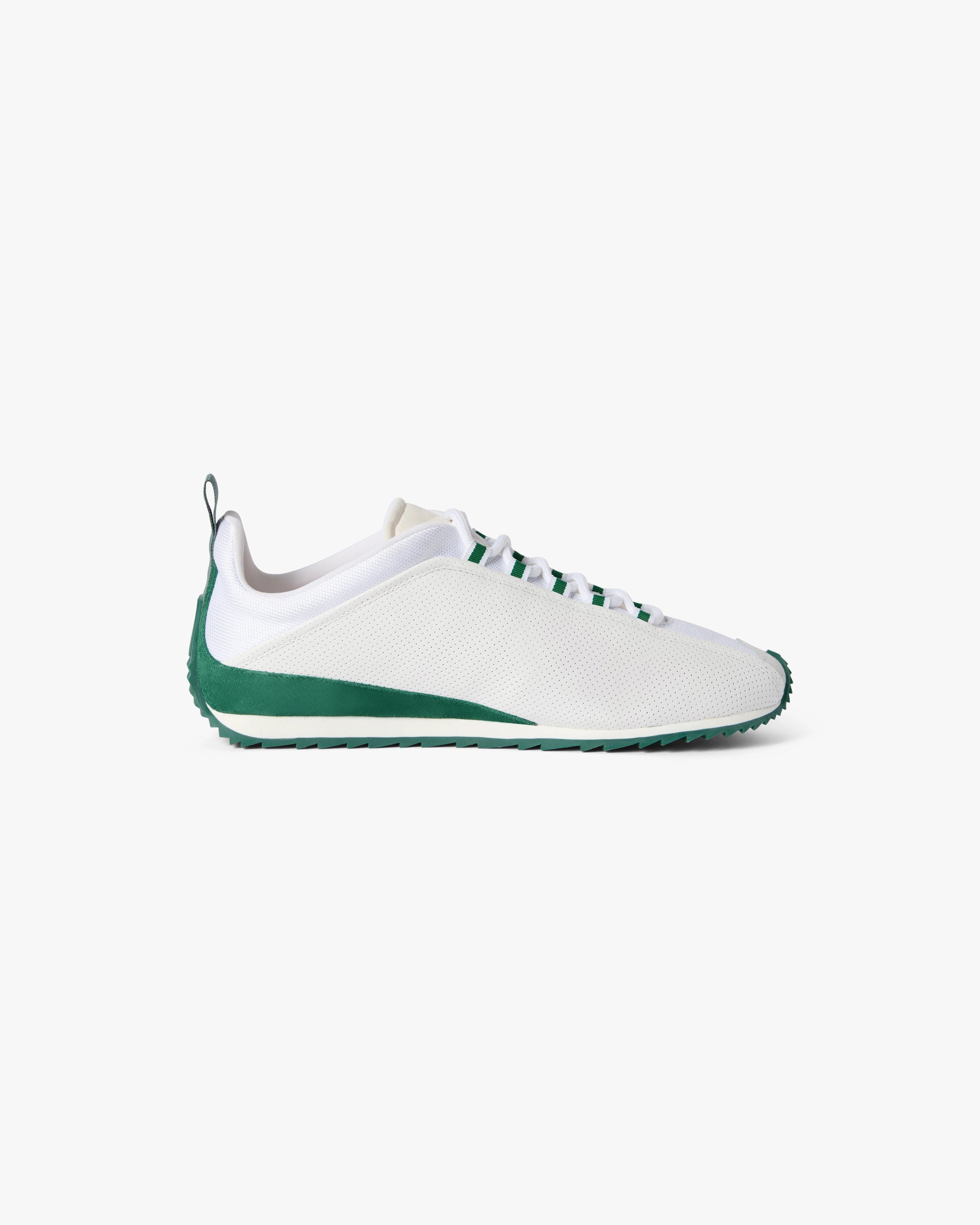 Men's White & Green Khopesh Sneaker