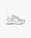 Men's White & Silver Stade Zip Sneaker