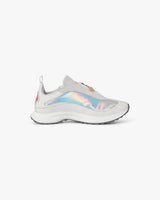 Men's White & Silver Stade Zip Sneaker