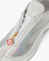Men's White & Silver Stade Zip Sneaker