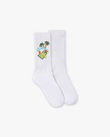 White Astral Plane Socks