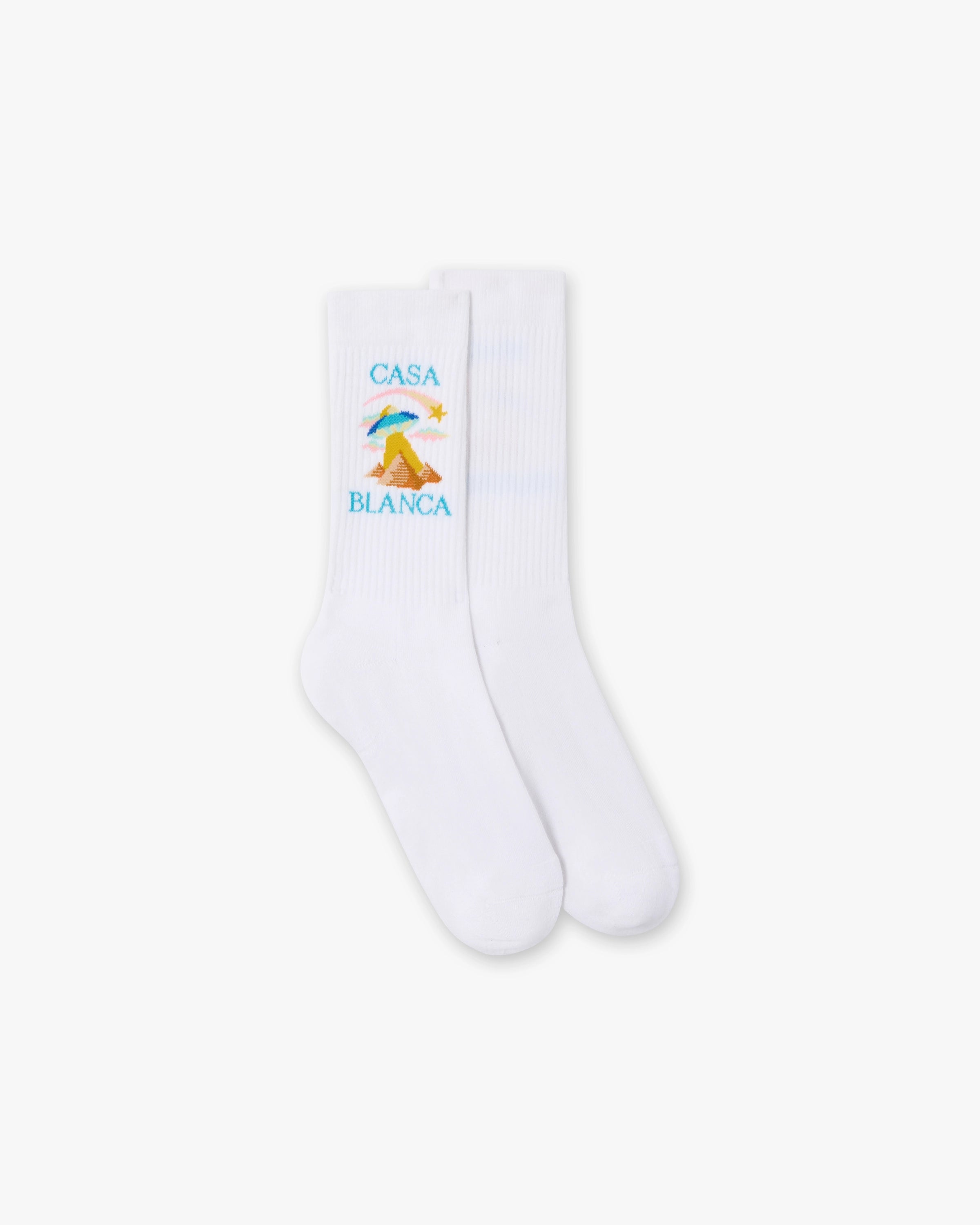 White Phantasmagoria Socks