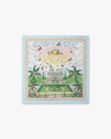 Multicolour Laduree x Casablanca Medium Silk Scarf