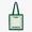 White & Green Crochet Bag